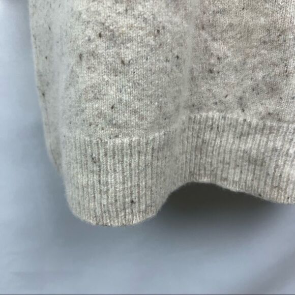 Madewell Oatmeal Sift Wool Sweater Dress - Picture 6 of 16